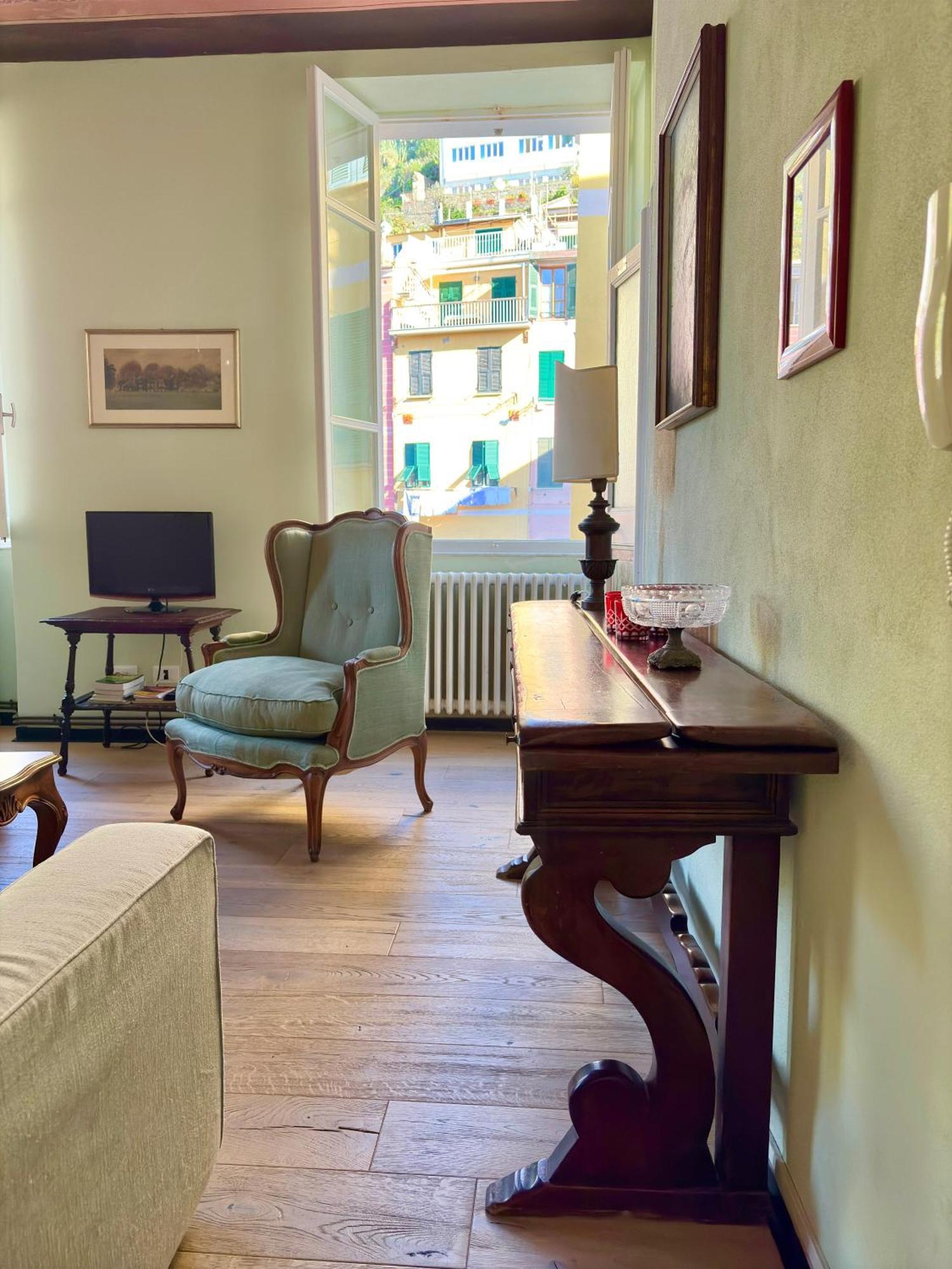 Marina Apartment, Unique, Authentic, Beachfront, 2 Aircondo Bdr , 2Bht, Easy To Train Or From Private Parking Vernazza Kültér fotó